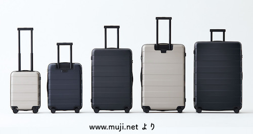 無印良品のスーツケース(35L)、2度の海外旅行で使ってみて。凸凹道に 